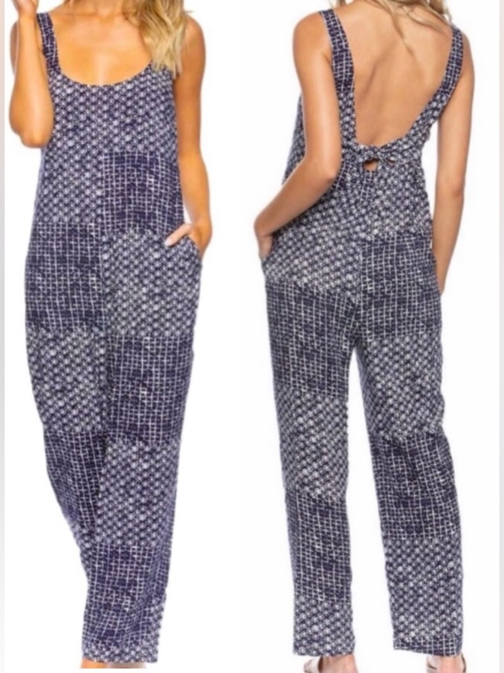 NWT  Tavik “Off-Duty” Floral Pattern Jumpsuit